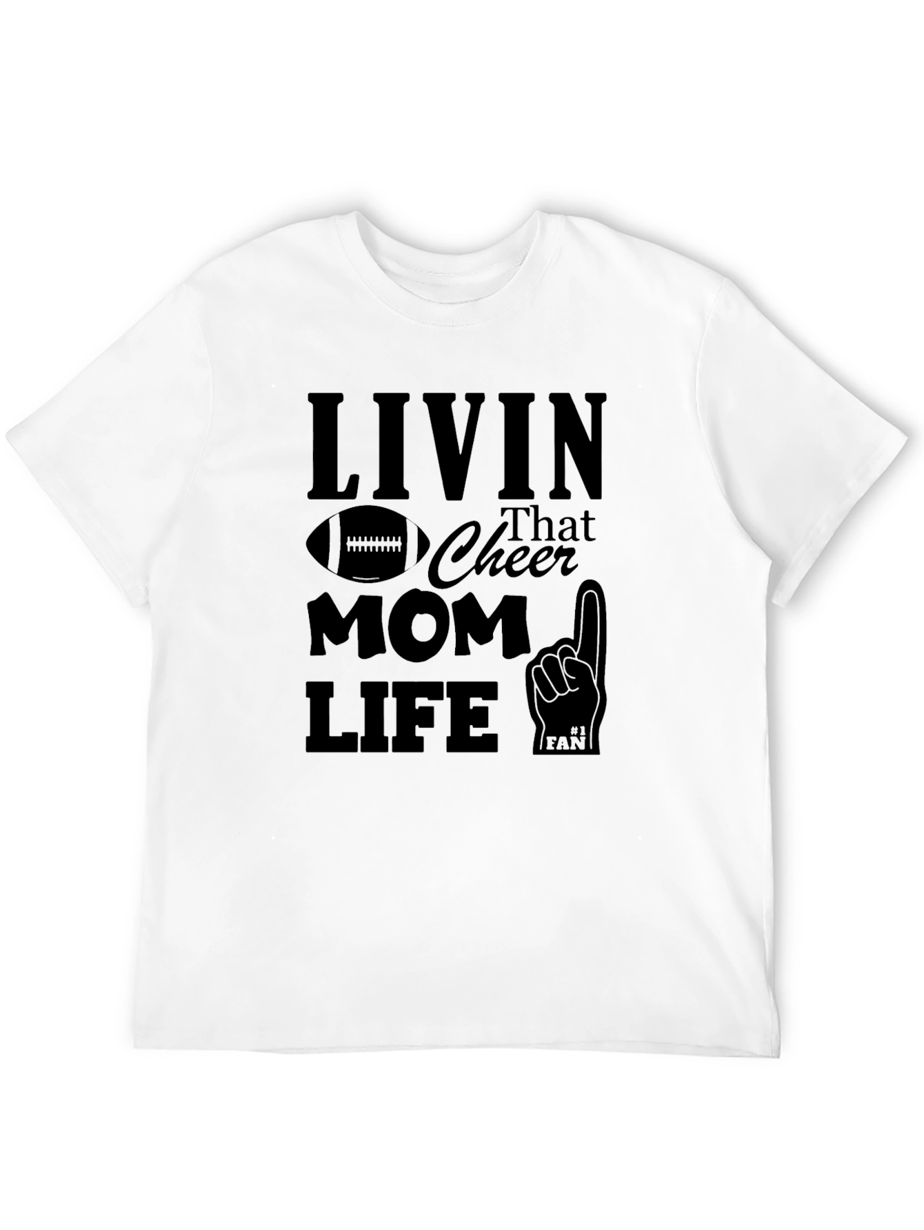 Livin That Cheer Mom Life T-Shirt