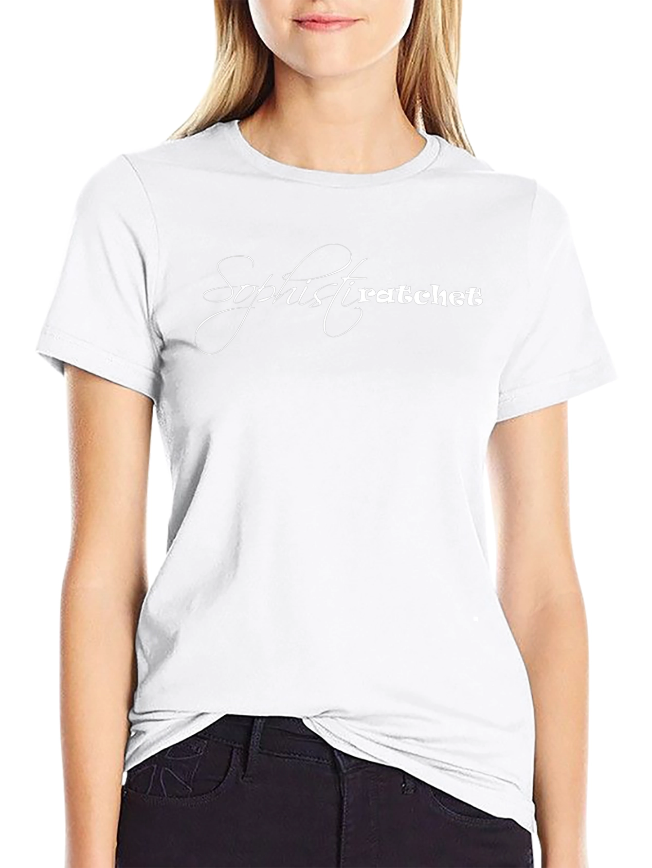 Sophistiratchet Graphic Tee - Black