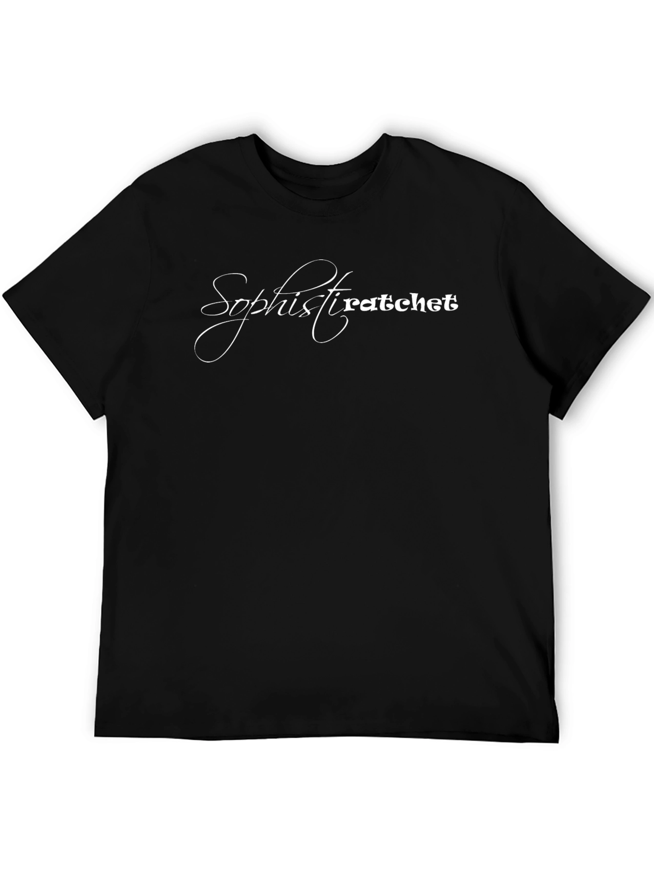 Sophistiratchet Graphic Tee - Black