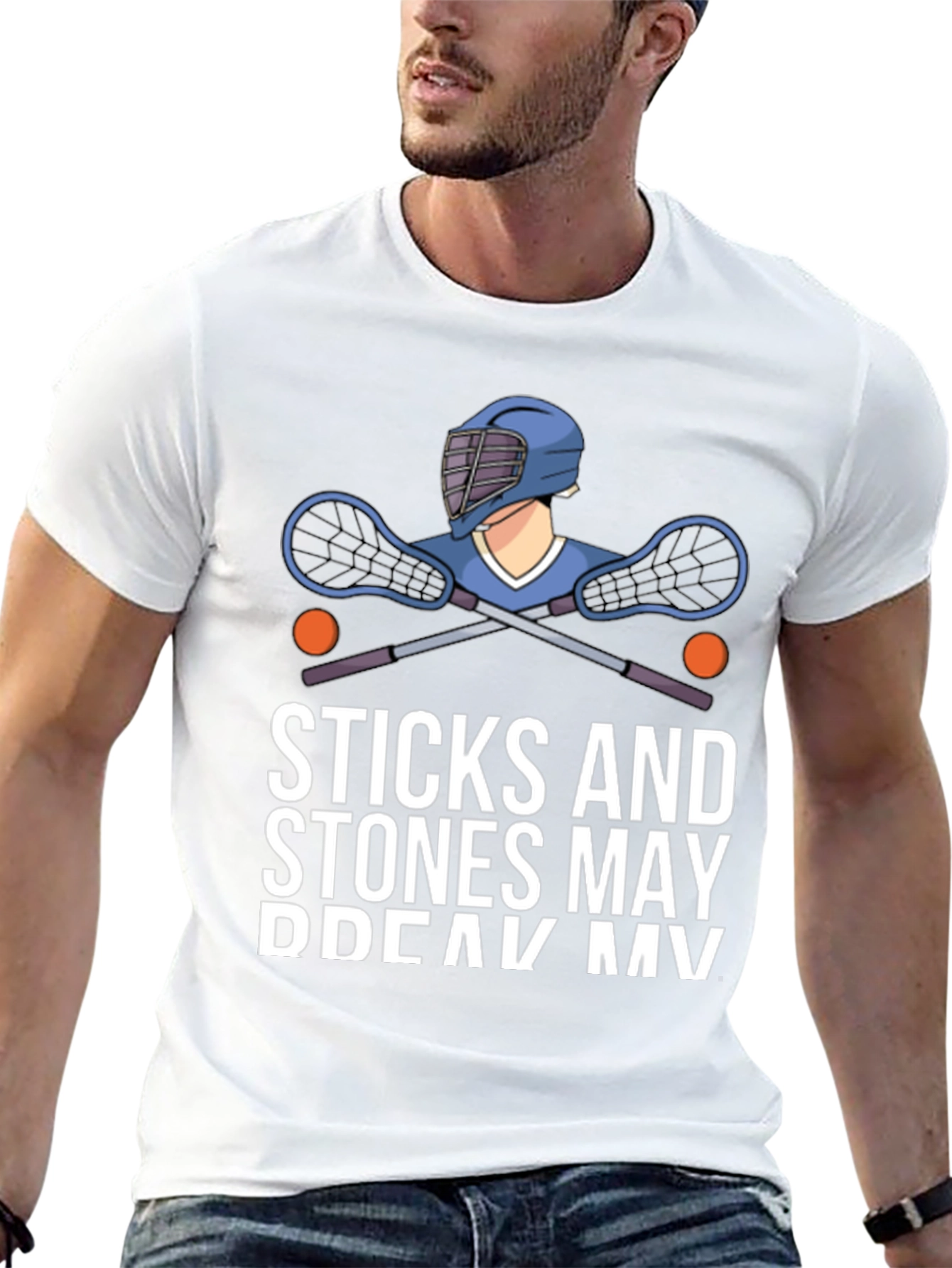 Sticks & Stones Lacrosse T-Shirt
