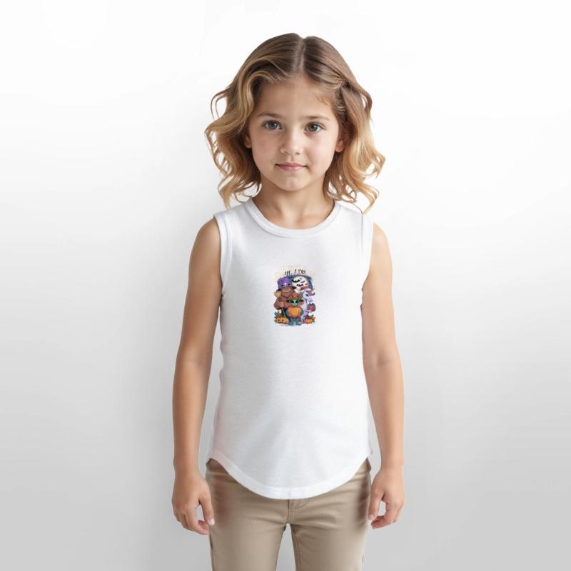 HalloThanksMas Festive Big Foot Alien Unicorn