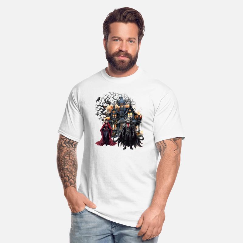 Halloween Lady Dracula and Cat Vampire