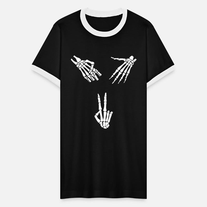 Halloween Skeleton Rock Paper Scissors Game