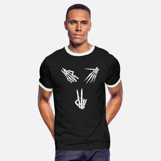 Halloween Skeleton Rock Paper Scissors Game