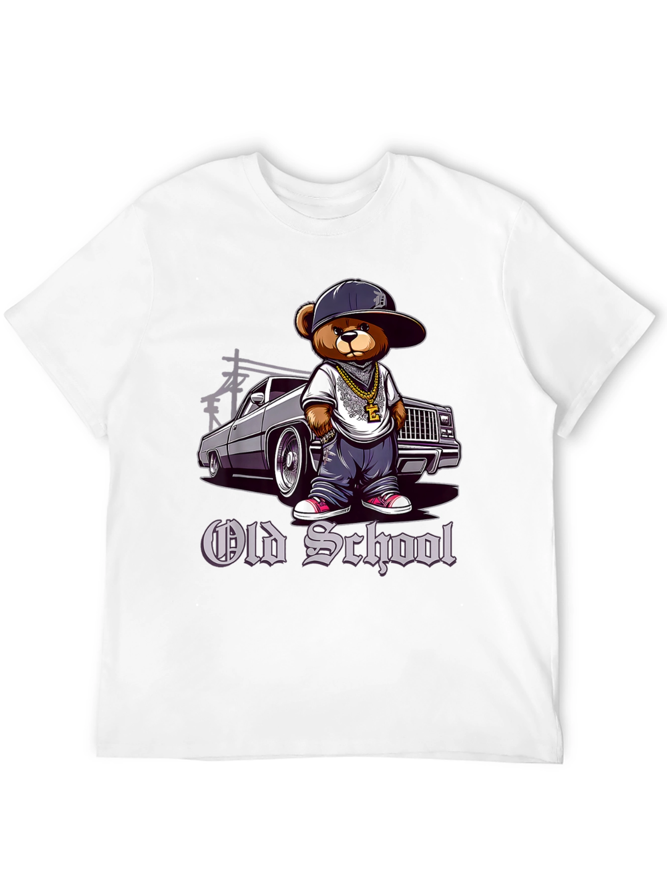 Old School Cartoon Bear T-Shirt