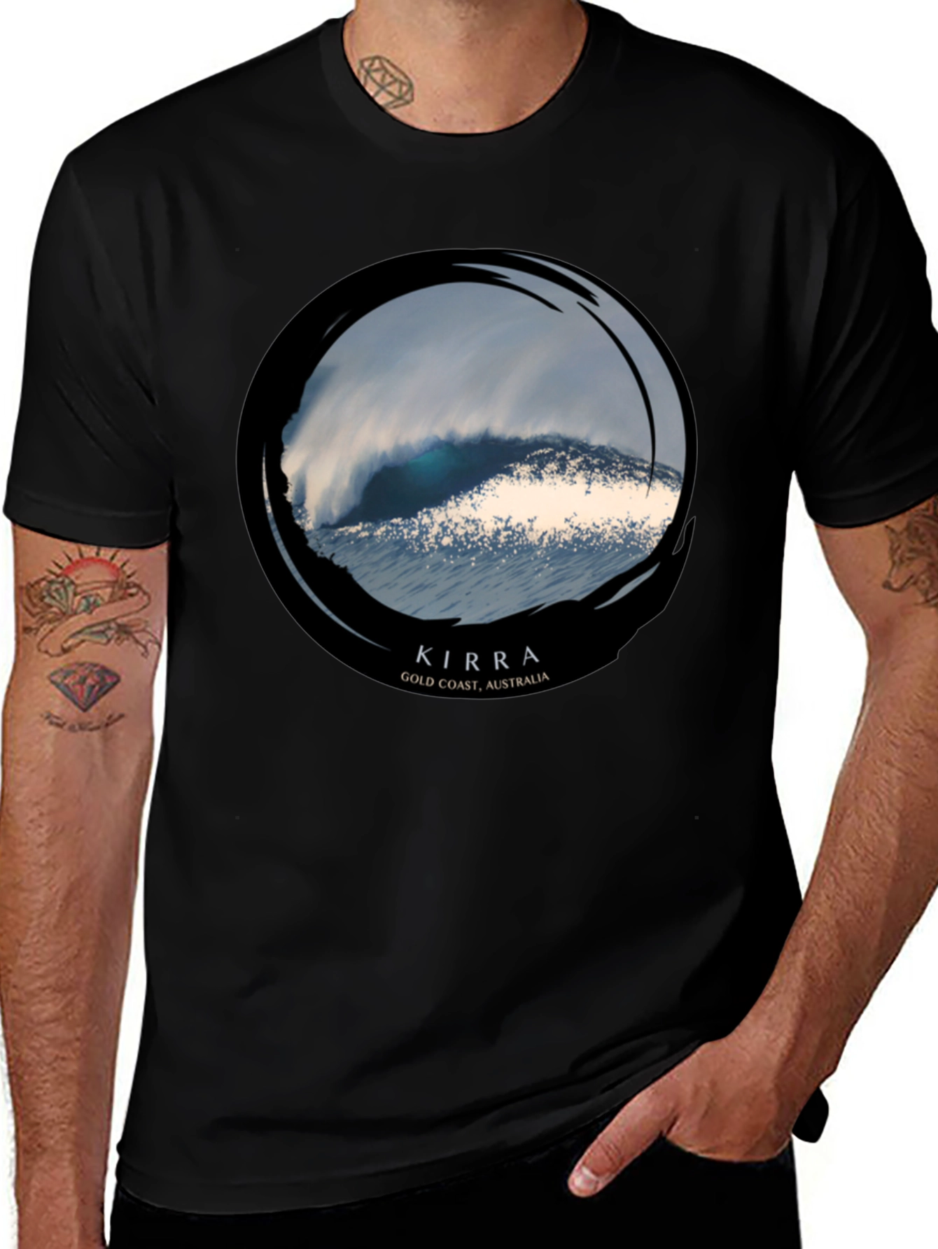 Kirra Wave Graphic T-Shirt