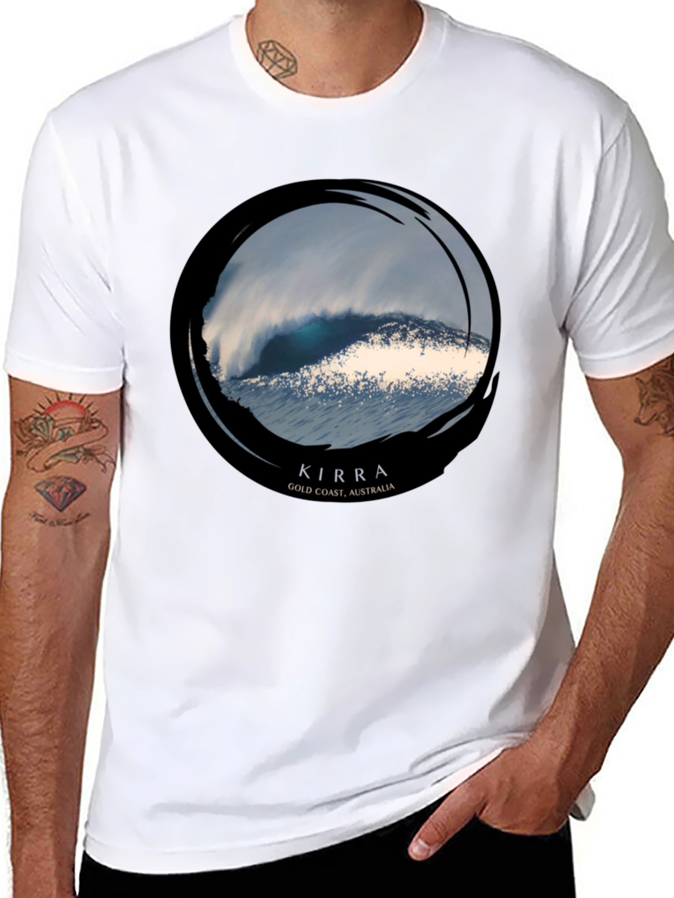 Kirra Wave Graphic T-Shirt