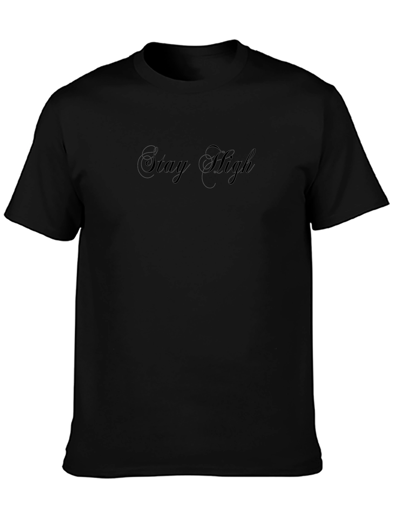 Stay High Black T-Shirt