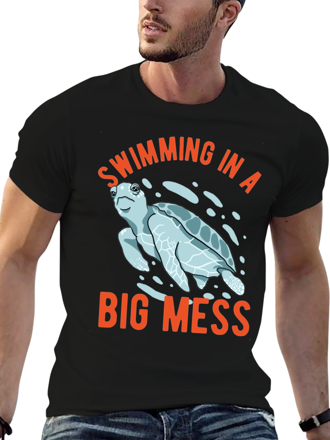 Swimming in a Big Mess T-Shirt
