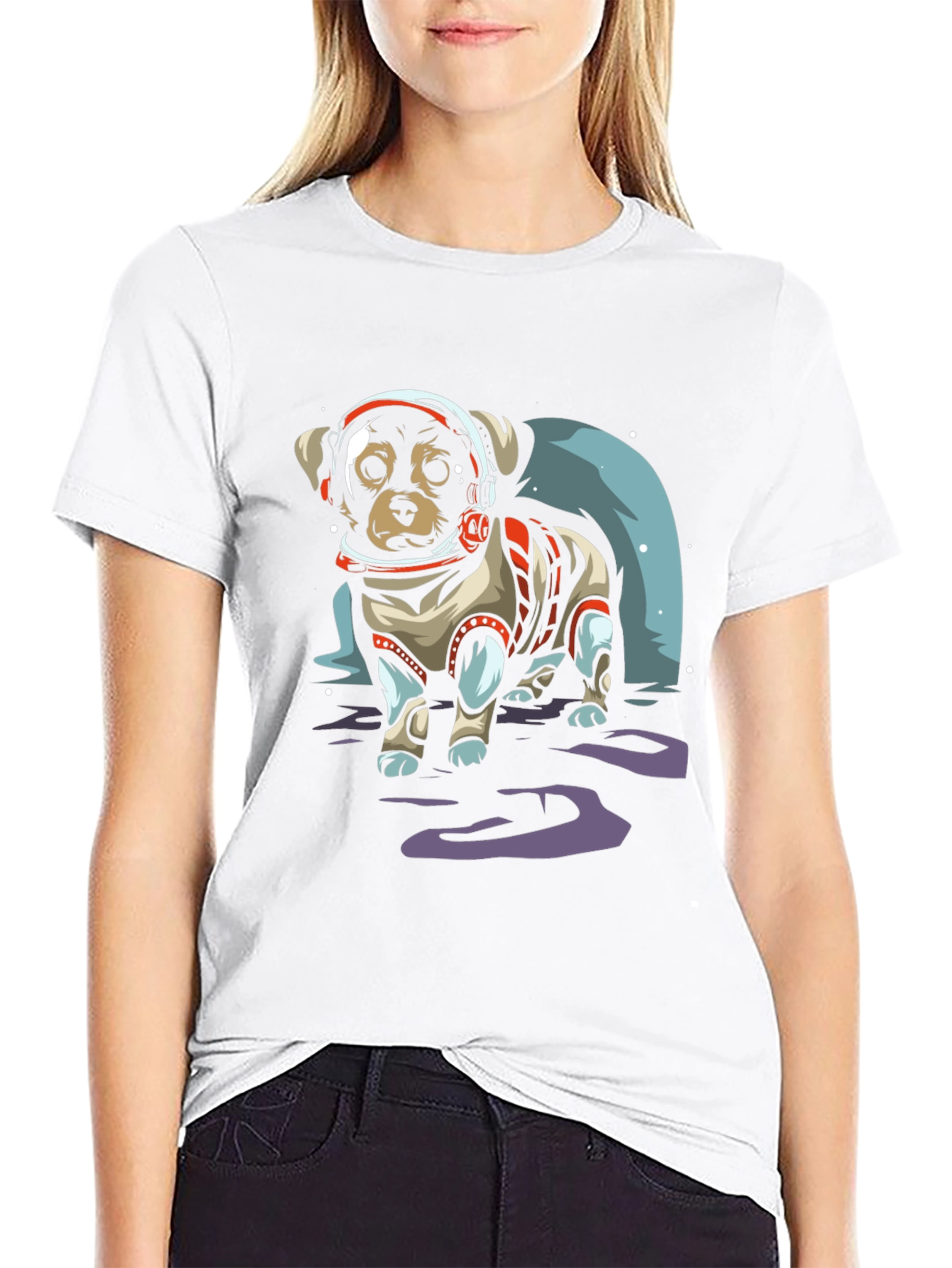 Astronaut Puppy T-Shirt – Space Dog Graphic Tee