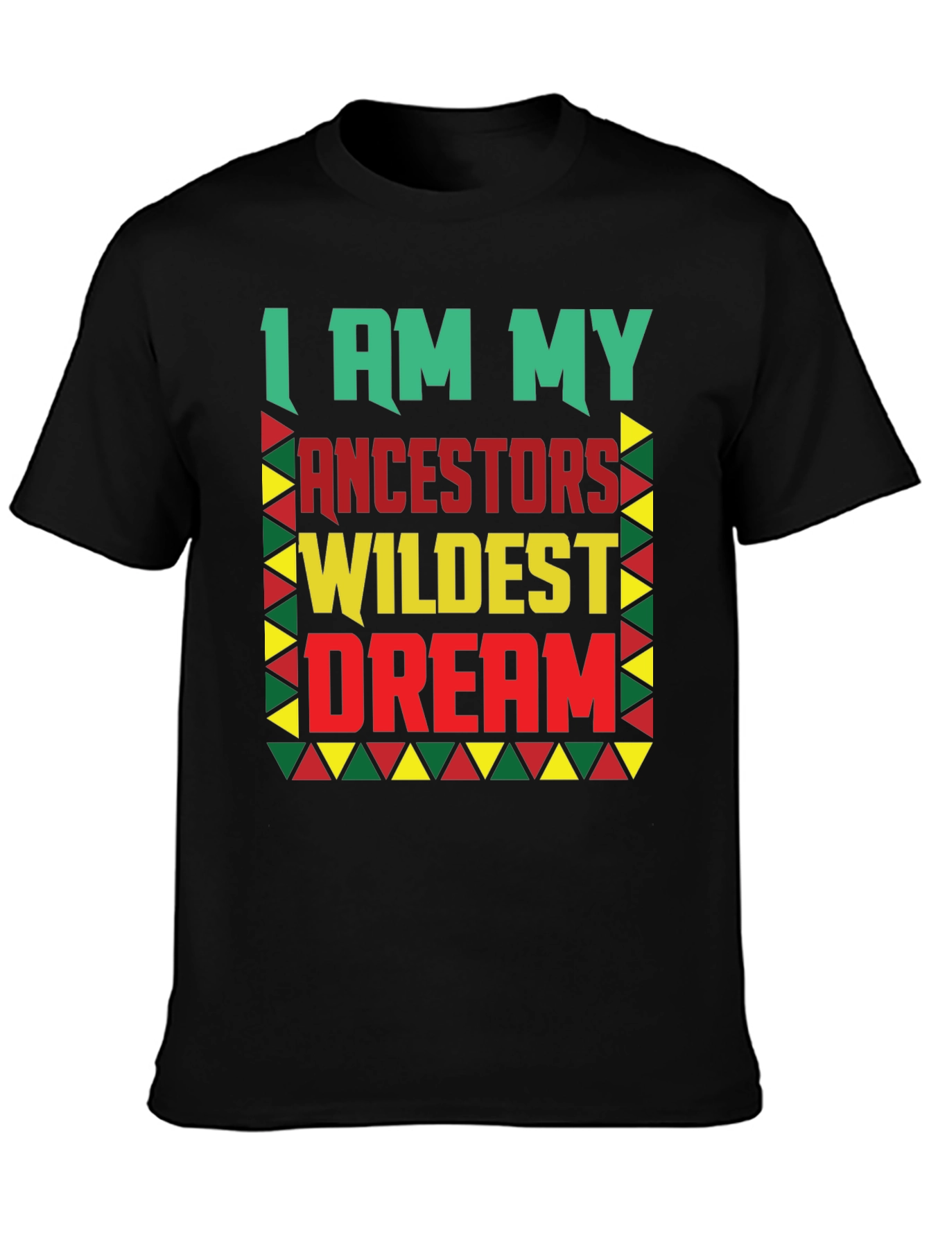 Ancestors Wildest Dream Graphic Tee - Black Pride