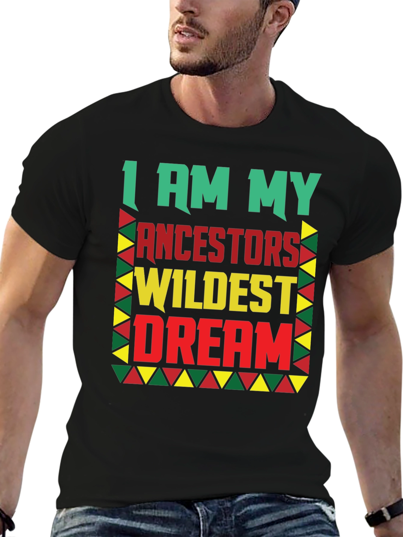 Ancestors Wildest Dream Graphic Tee - Black Pride