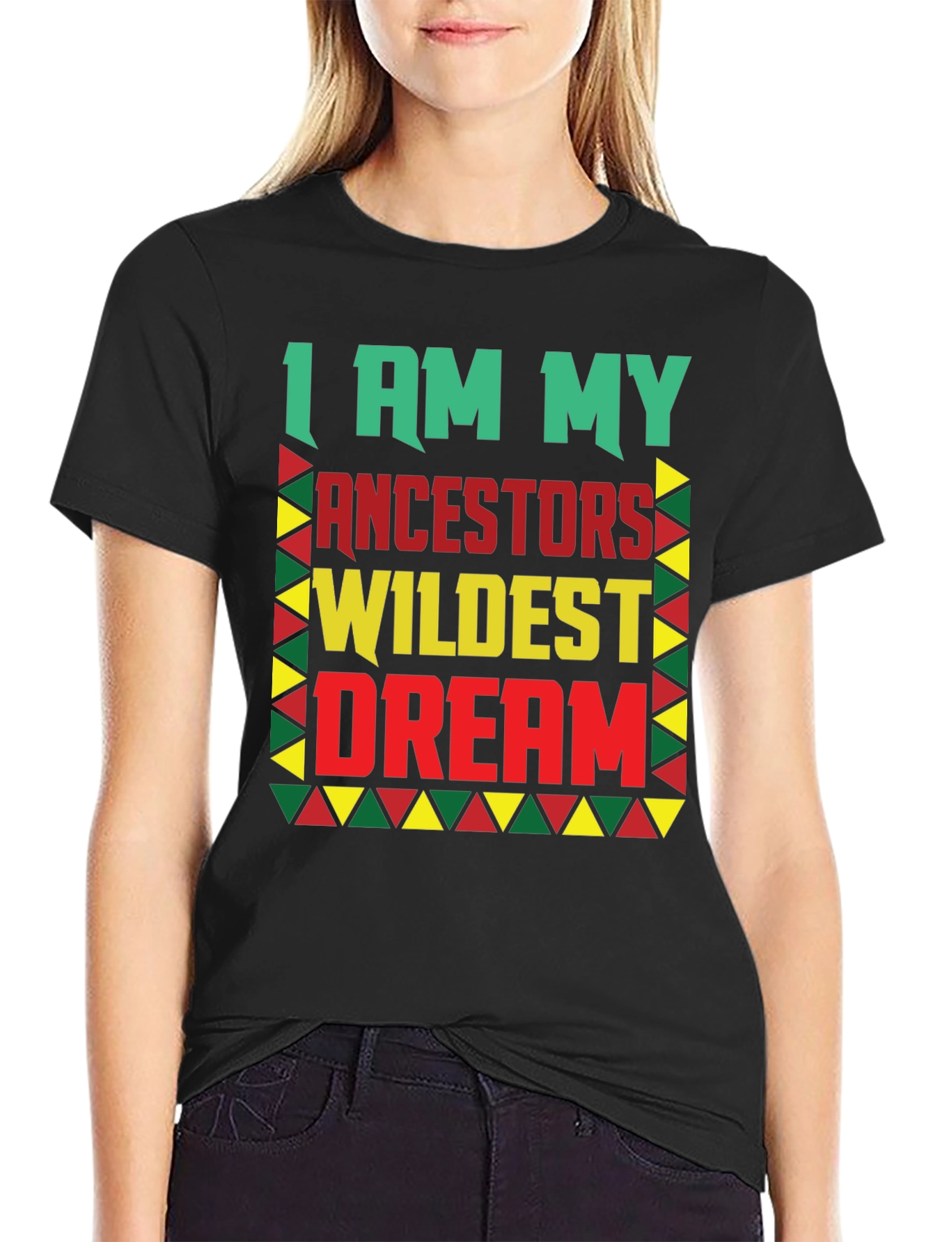 Ancestors Wildest Dream Graphic Tee - Black Pride