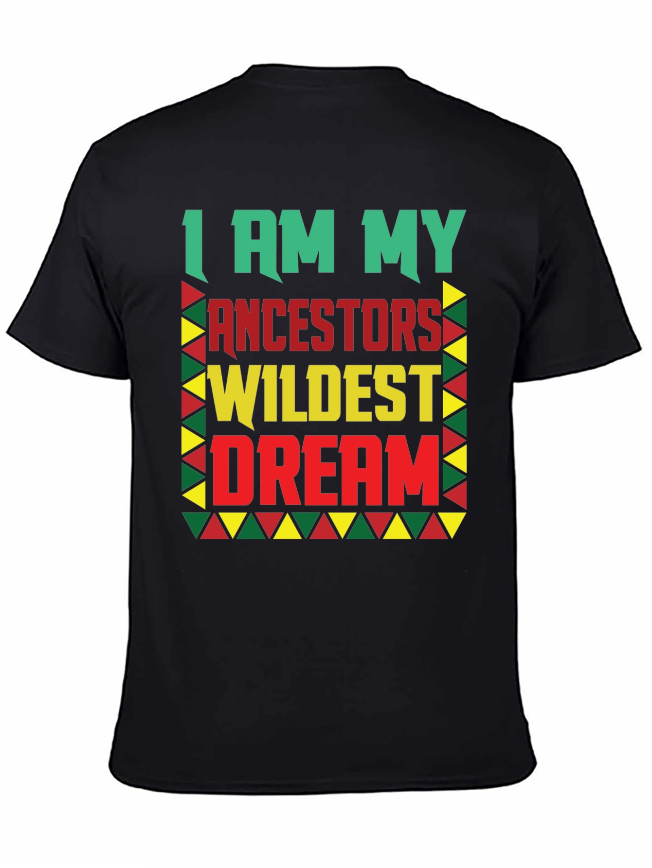 Ancestors Wildest Dream Graphic Tee - Black Pride