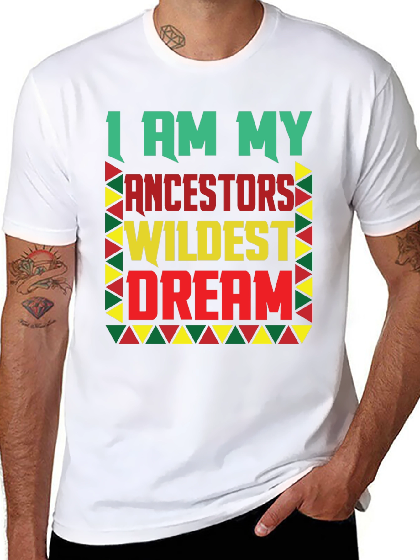Ancestors Wildest Dream Graphic Tee - Black Pride
