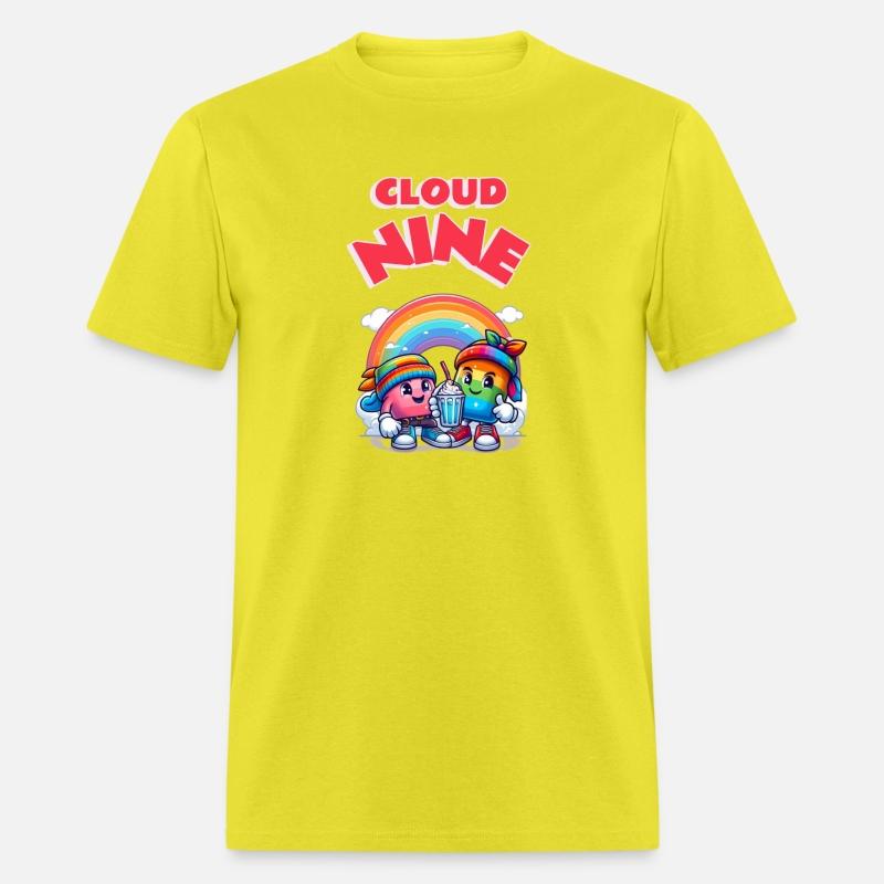 Hip Hop Cartoon Rainbows with a Milkshake