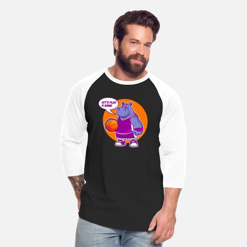 Hippo wants to play basketball