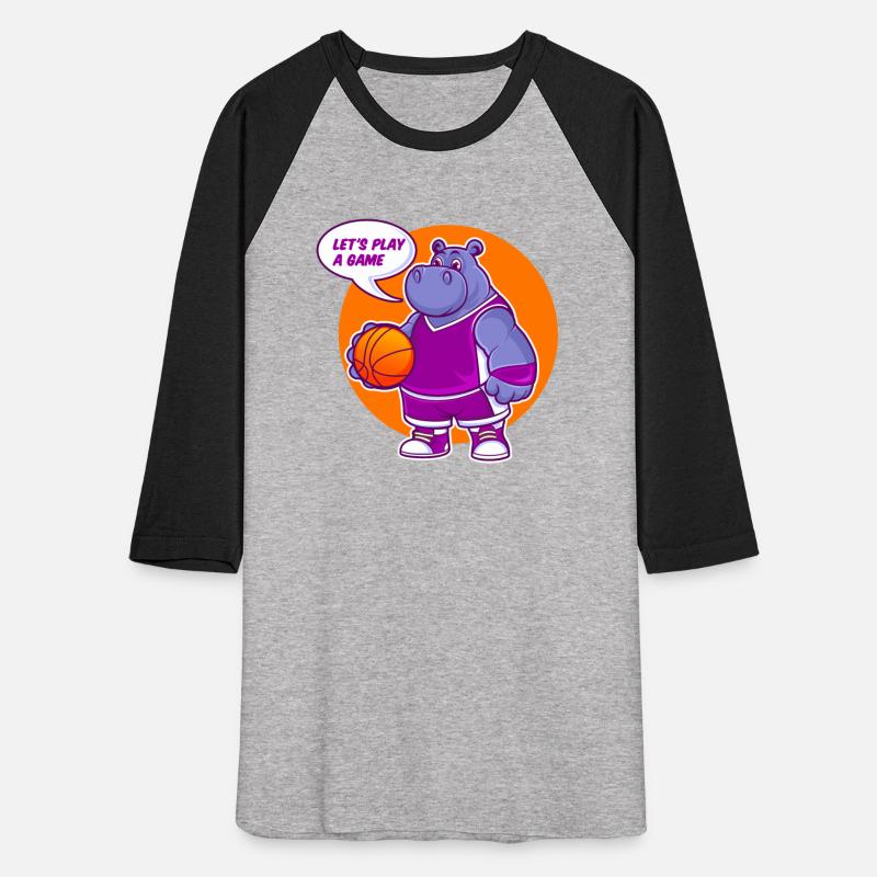 Hippo wants to play basketball