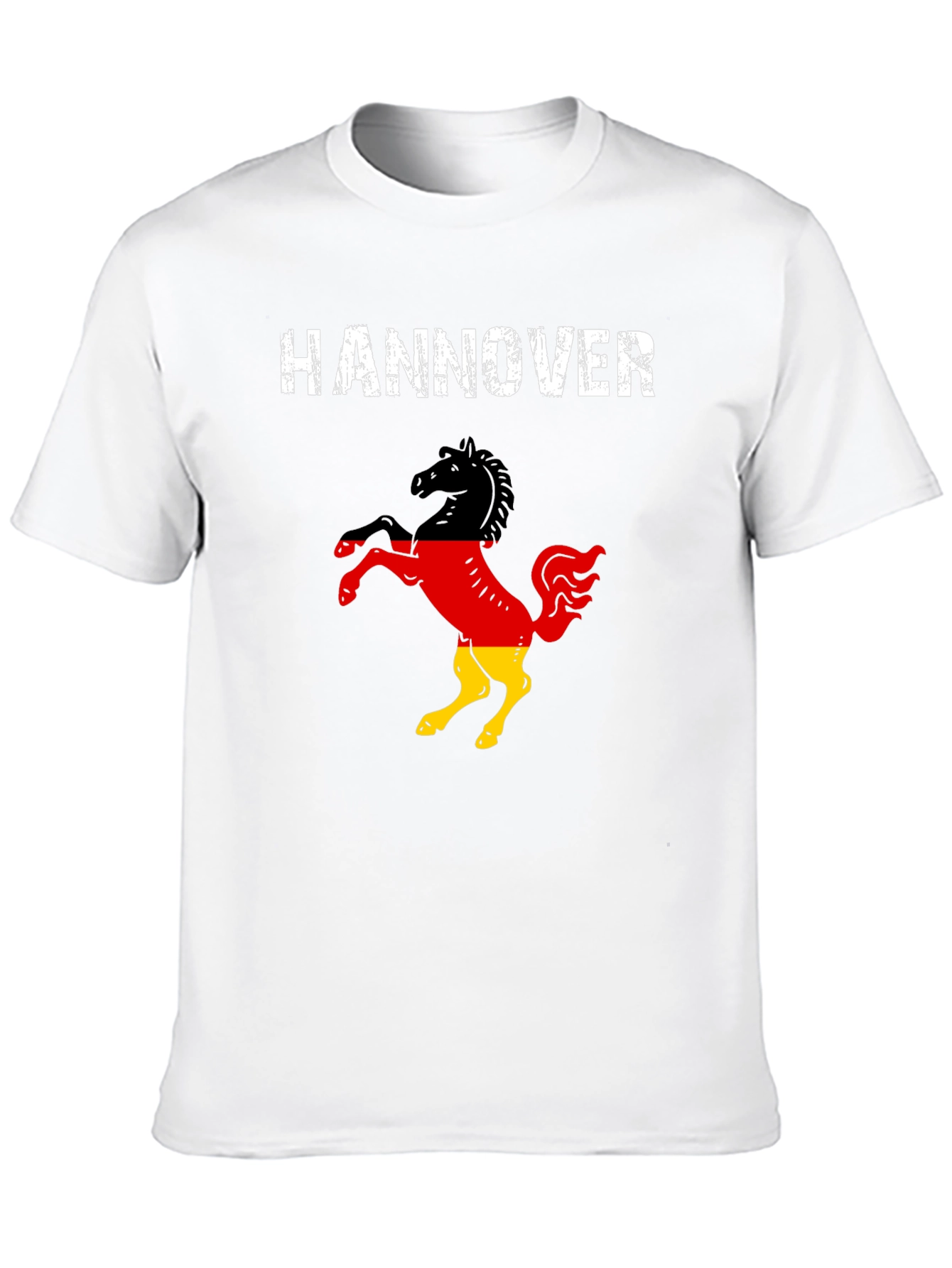 Hannover Germany Flag Horse T-Shirt