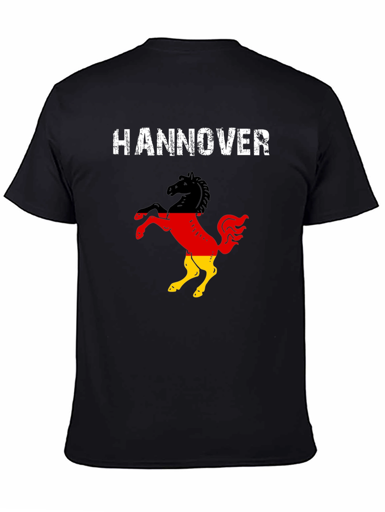 Hannover Germany Flag Horse T-Shirt