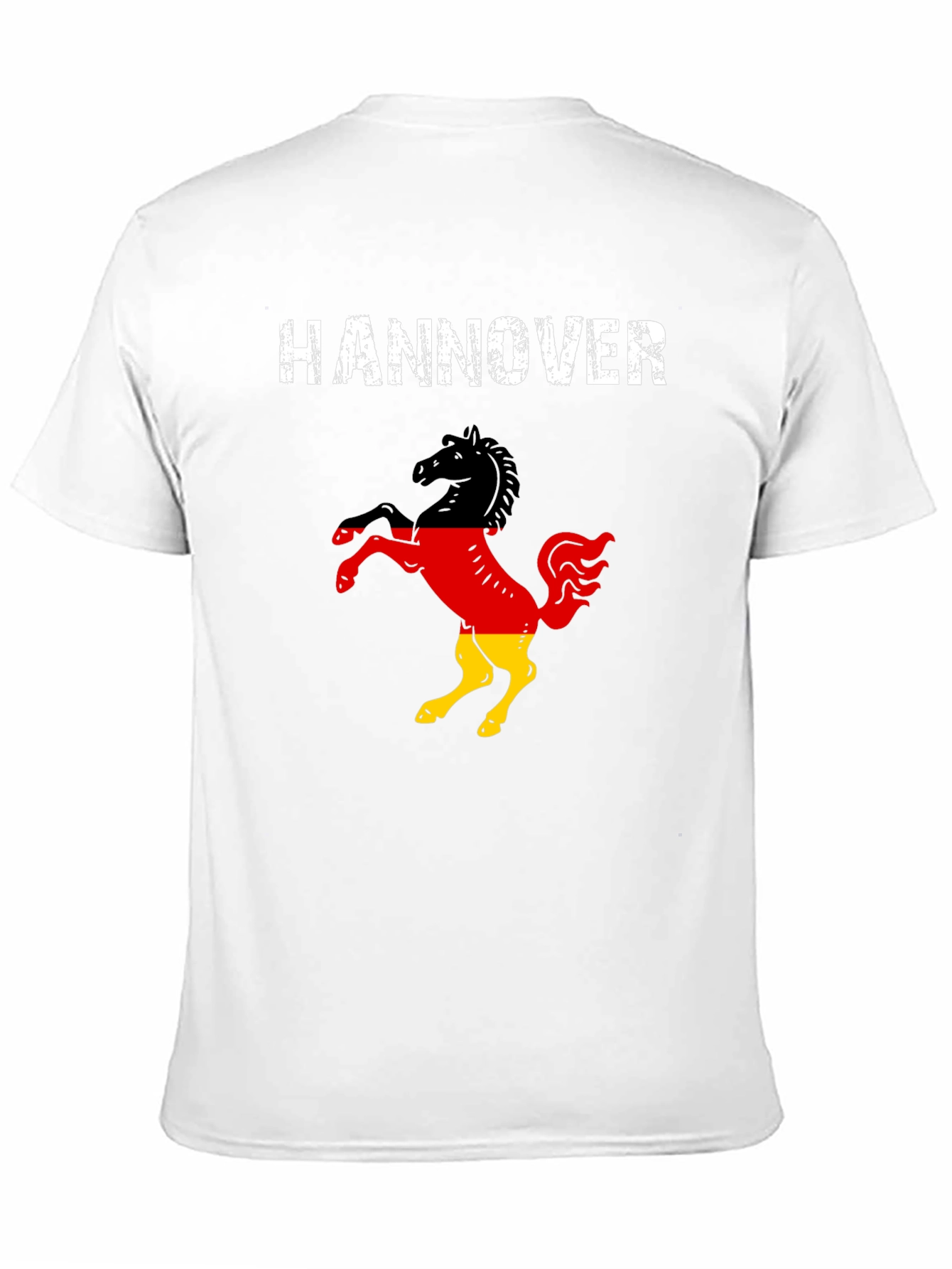 Hannover Germany Flag Horse T-Shirt
