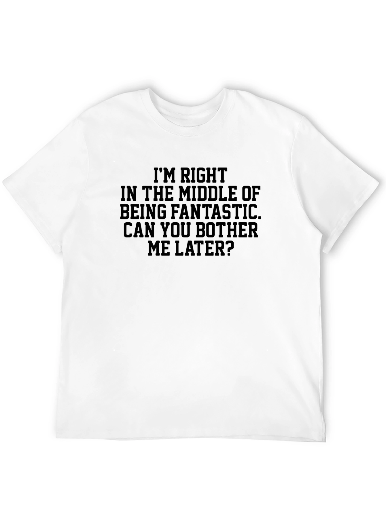 Funny Graphic Tee - Fantastic Middle