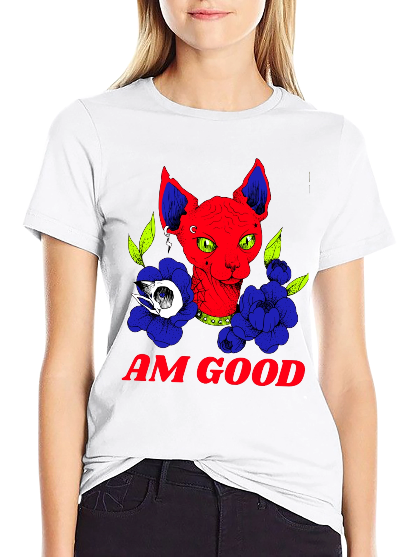 Sphynx Cat T-Shirt - AM GOOD Graphic Tee