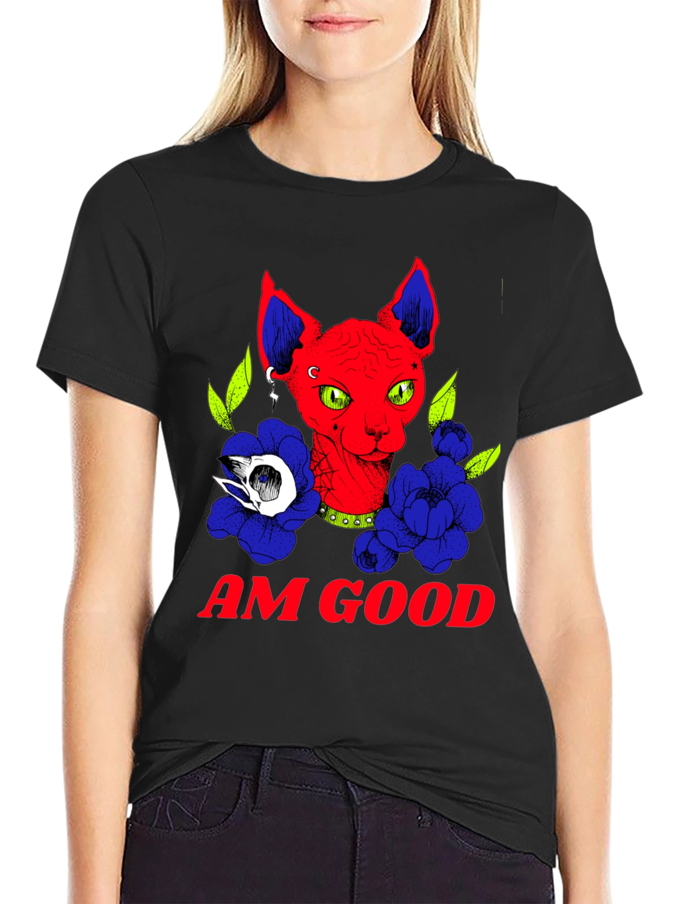 Sphynx Cat T-Shirt - AM GOOD Graphic Tee