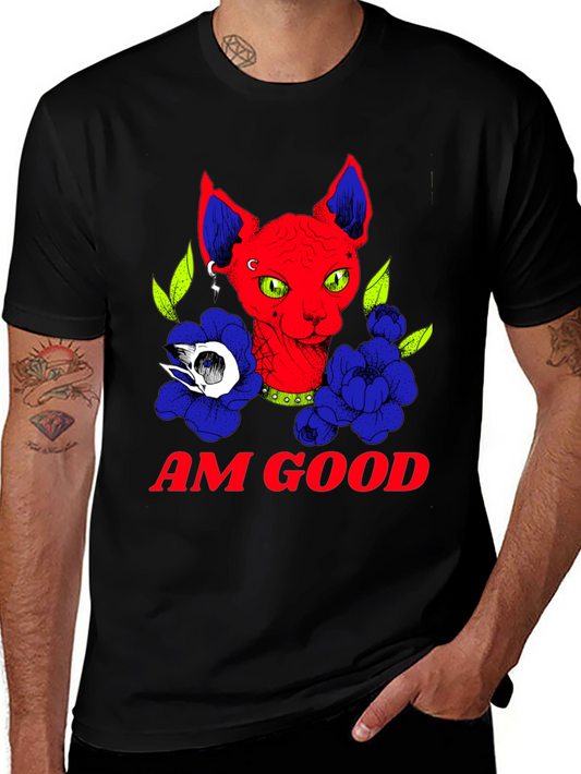 Sphynx Cat T-Shirt - AM GOOD Graphic Tee