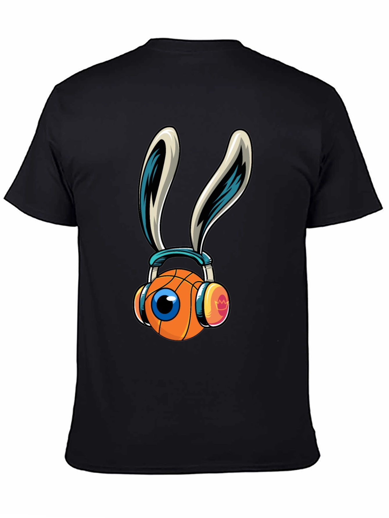 Basketball Bunny Graphic T-Shirt