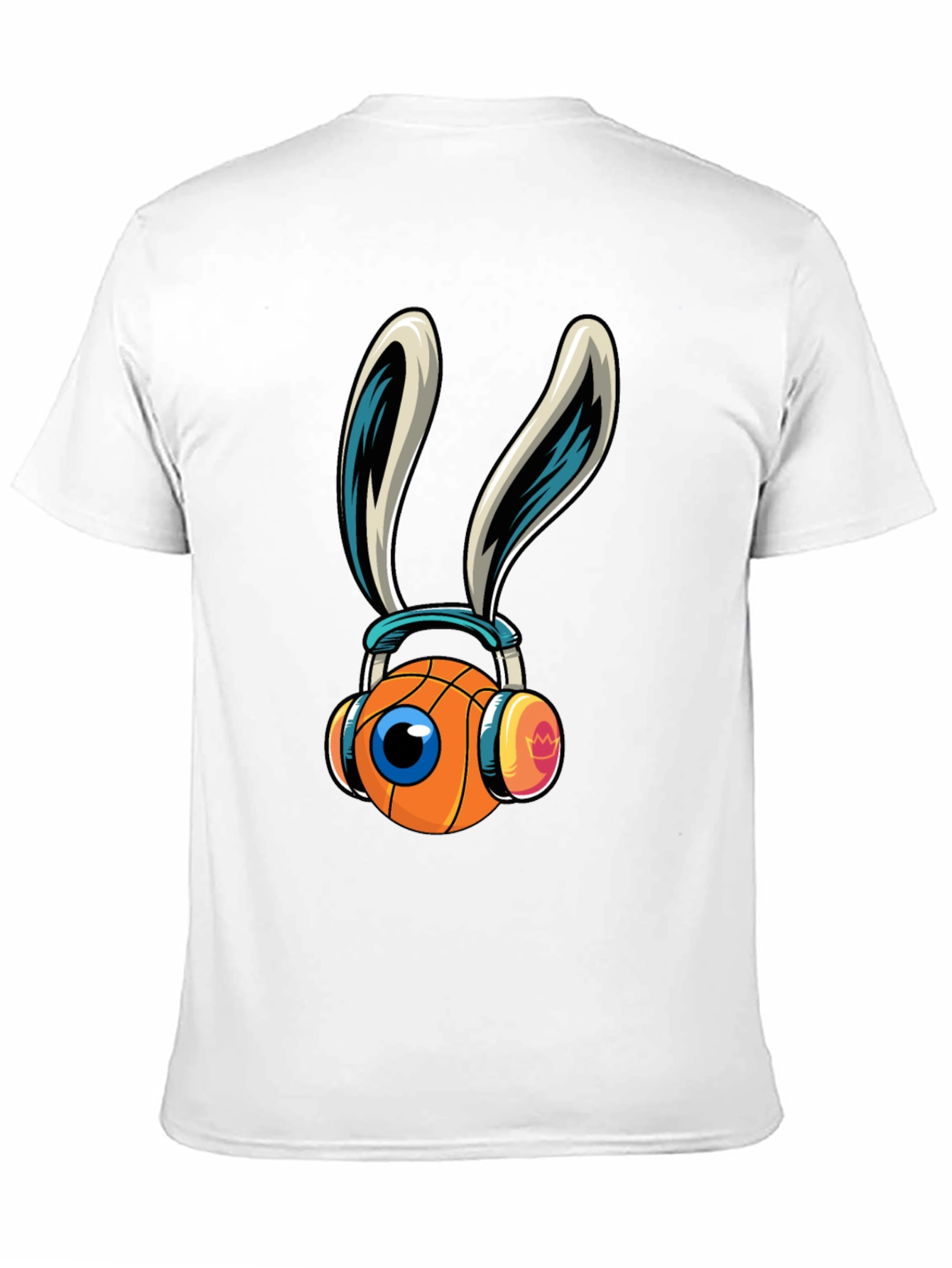 Basketball Bunny Graphic T-Shirt
