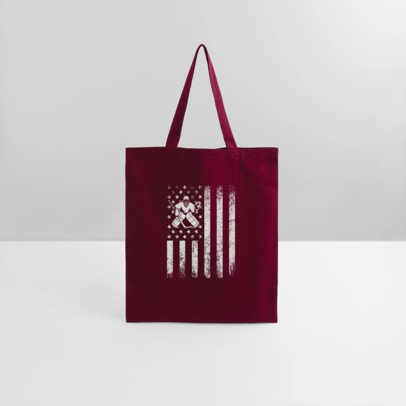 Hockey usa flag kipper