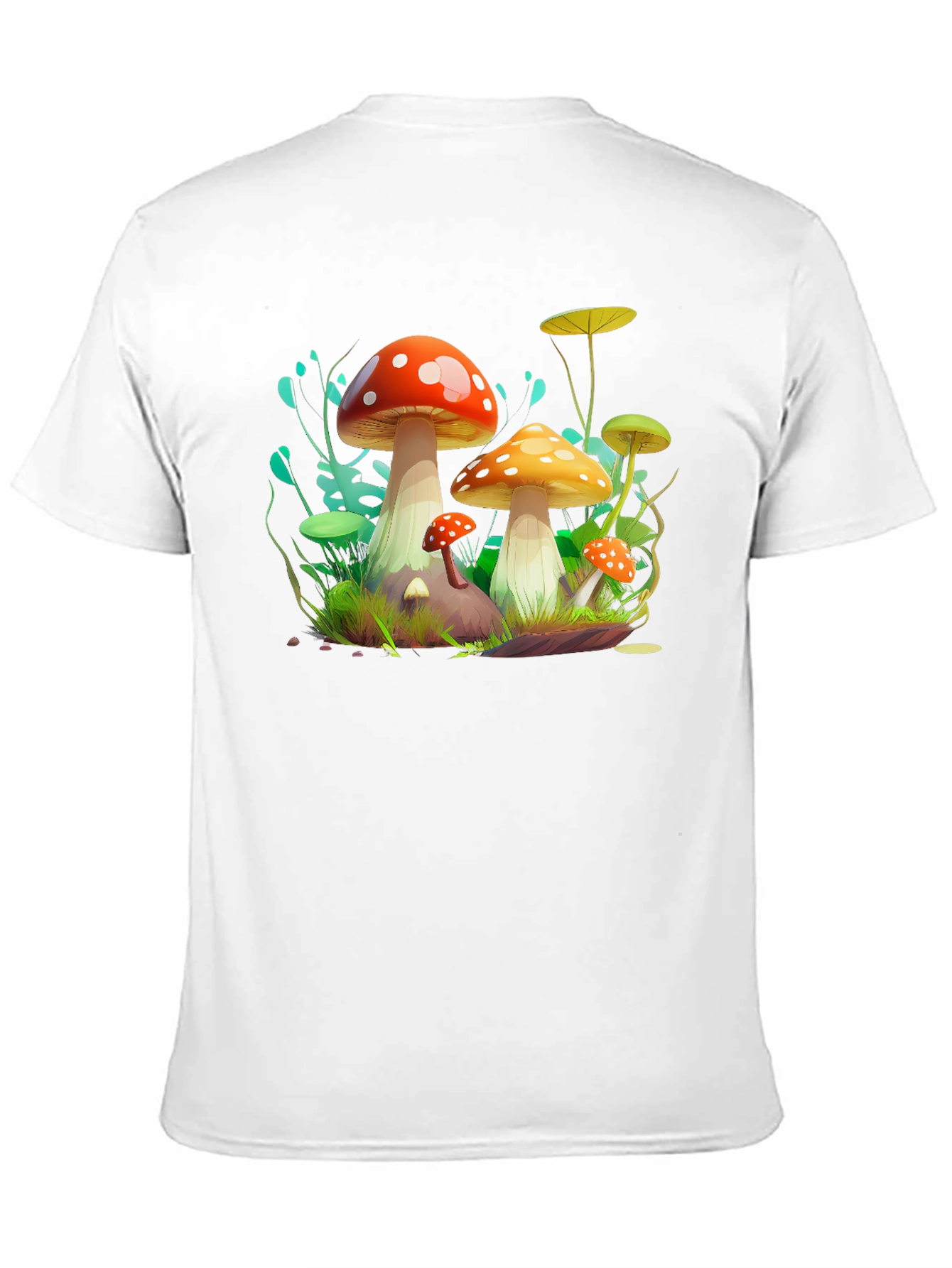 Funky Mushroom Graphic Tee