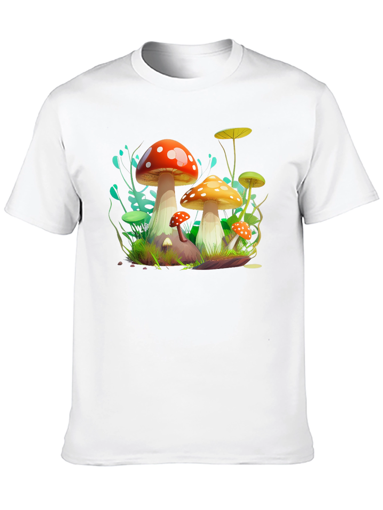 Funky Mushroom Graphic Tee