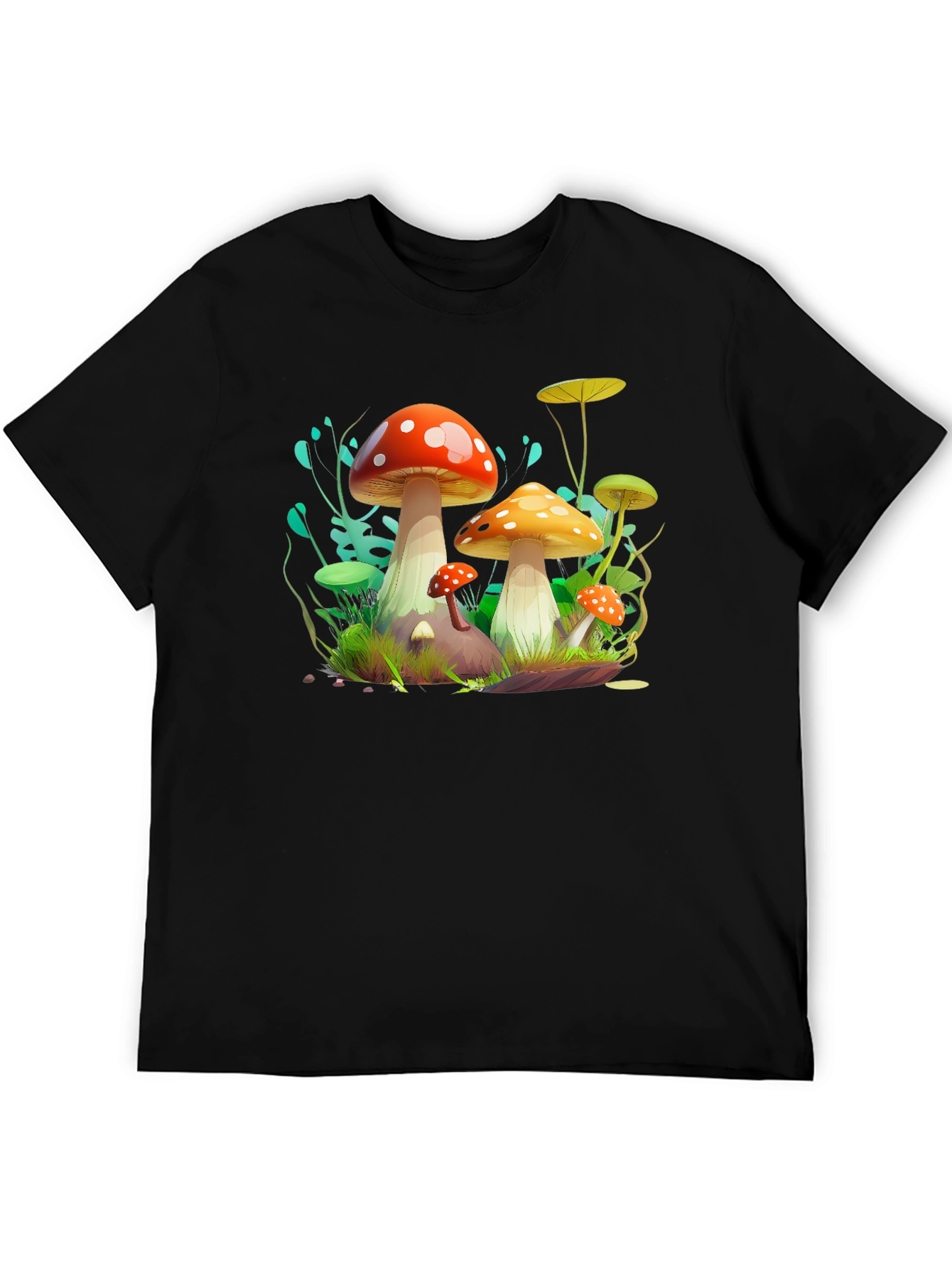 Funky Mushroom Graphic Tee