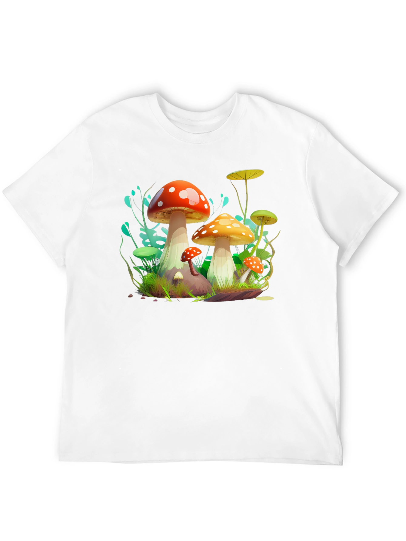 Funky Mushroom Graphic Tee