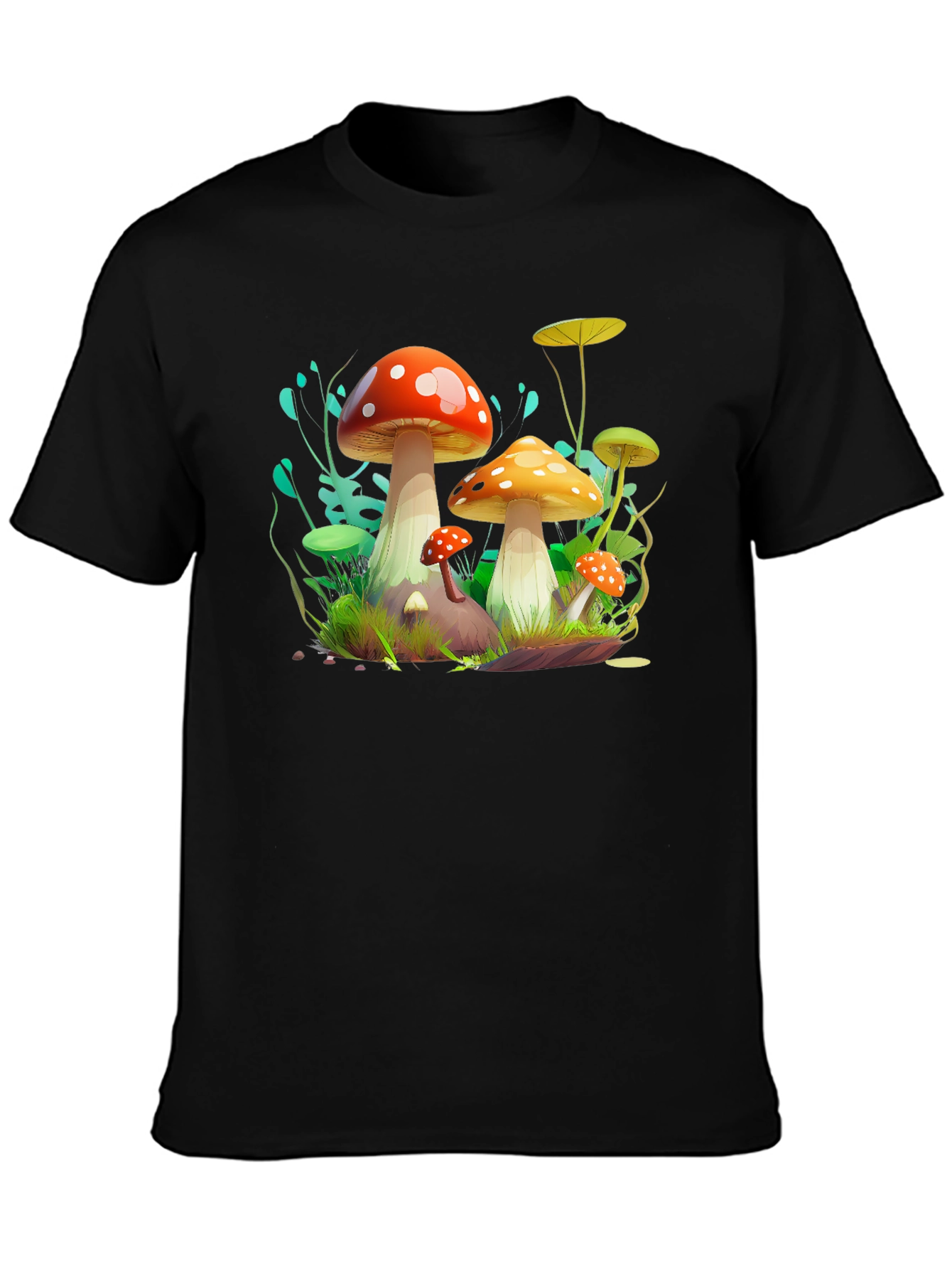 Funky Mushroom Graphic Tee