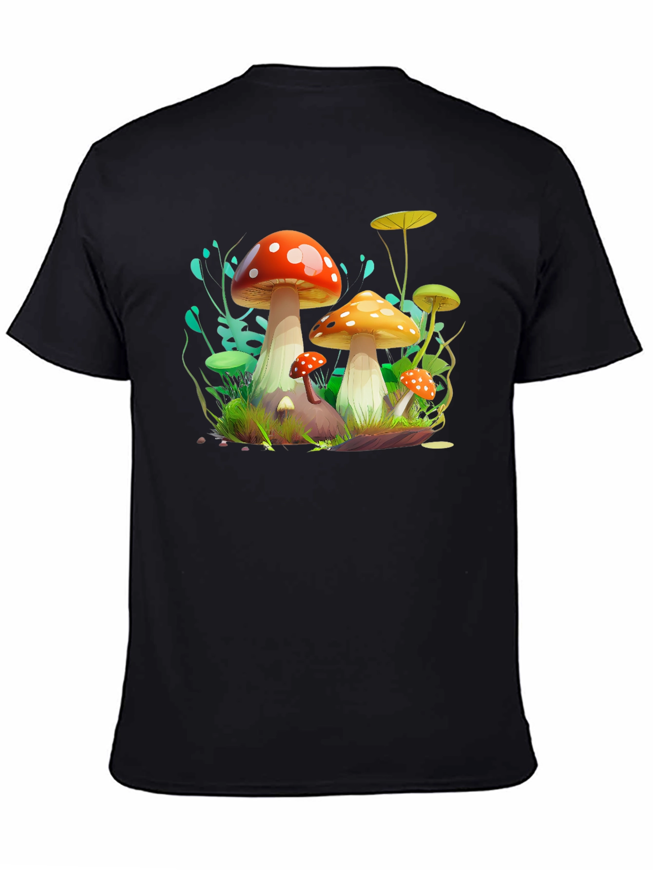 Funky Mushroom Graphic Tee