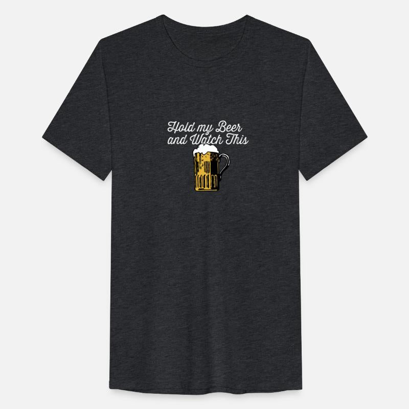 Hold My Beer And Watch This T-Shirt - Funny Bar
