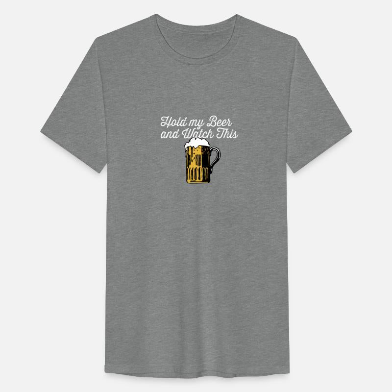 Hold My Beer And Watch This T-Shirt - Funny Bar