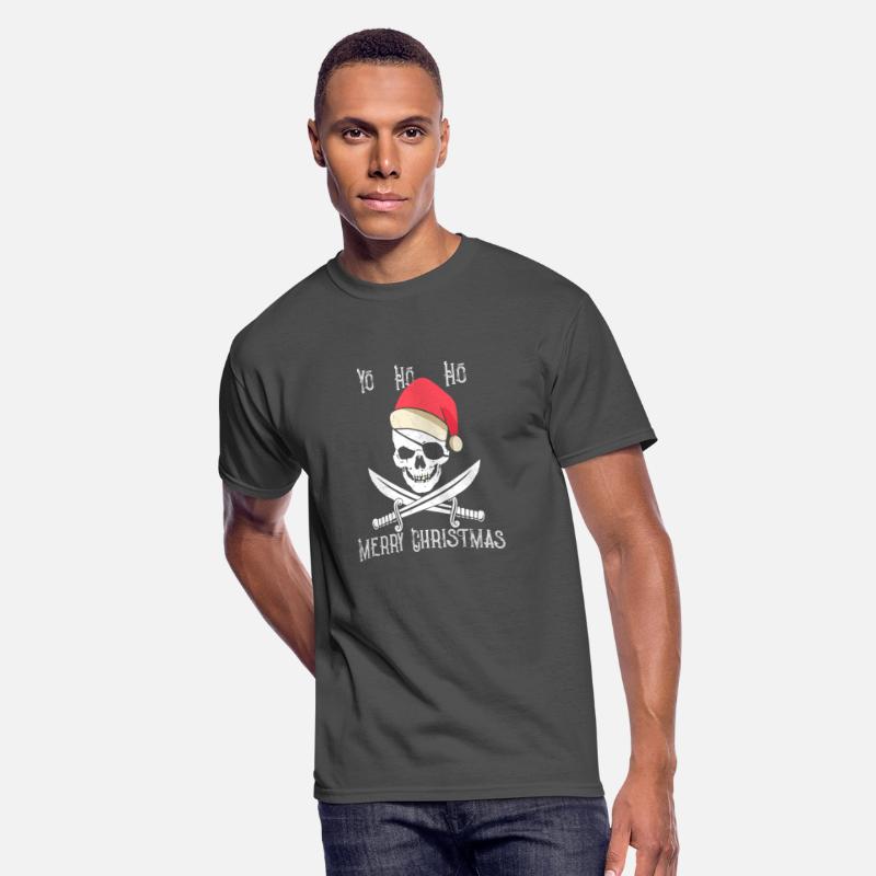 Holiday Pirate Yo Ho Ho Merry Christmas Santa Hat
