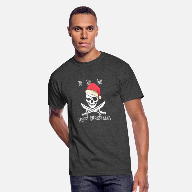Holiday Pirate Yo Ho Ho Merry Christmas Santa Hat