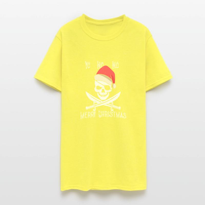 Holiday Pirate Yo Ho Ho Merry Christmas Santa Hat