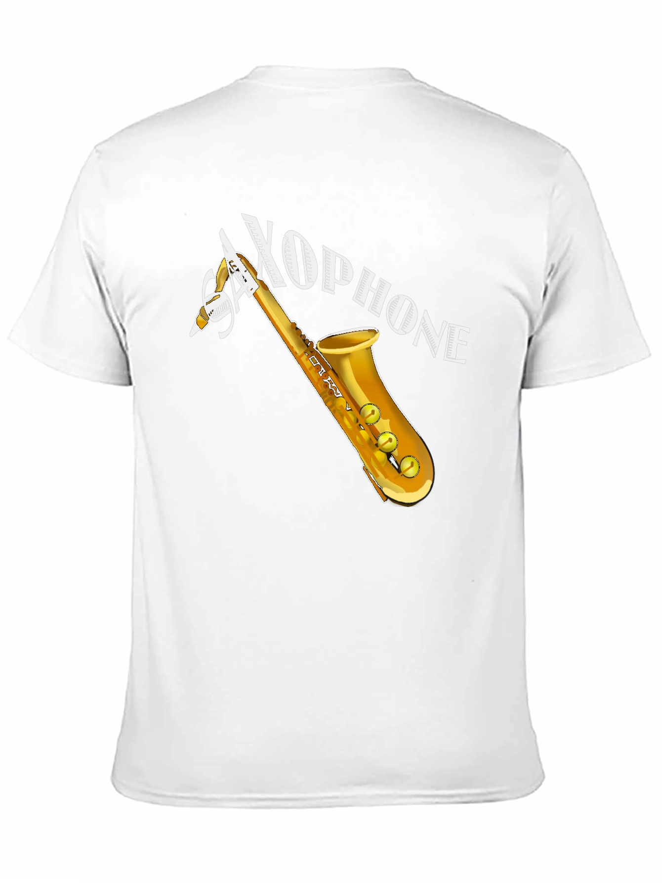 Saxophone Graphic T-Shirt - Musicians Apparel