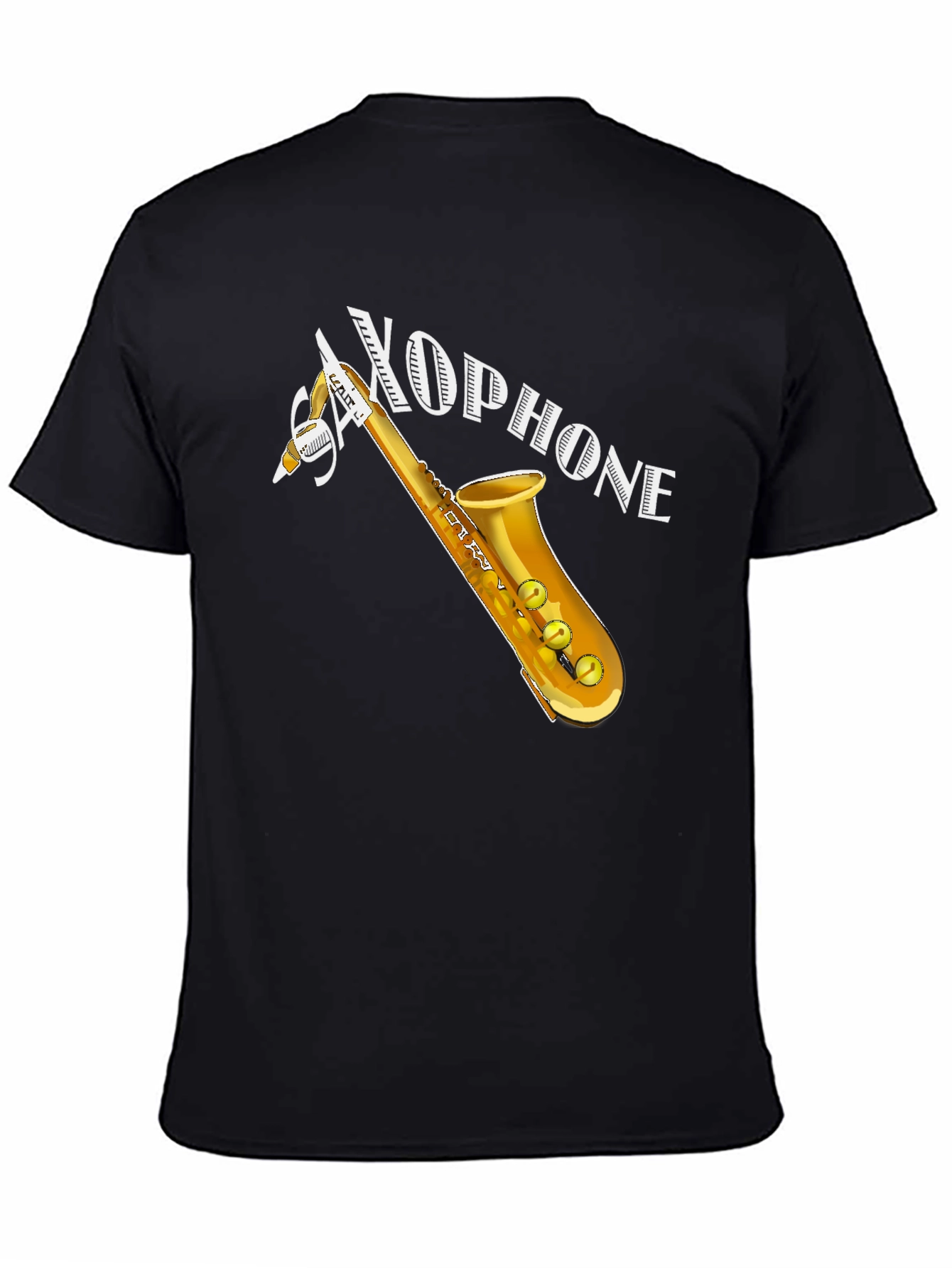 Saxophone Graphic T-Shirt - Musicians Apparel