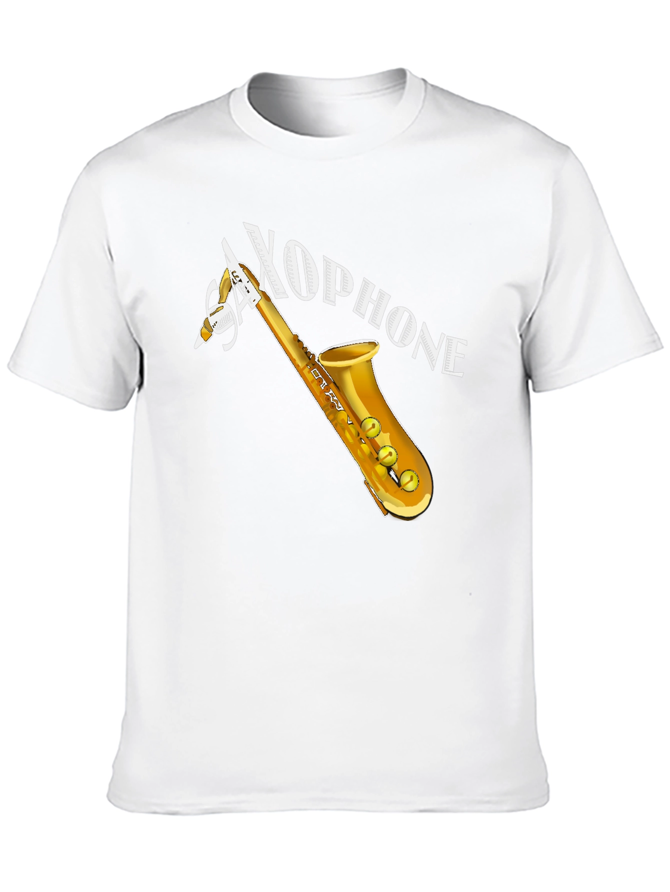 Saxophone Graphic T-Shirt - Musicians Apparel
