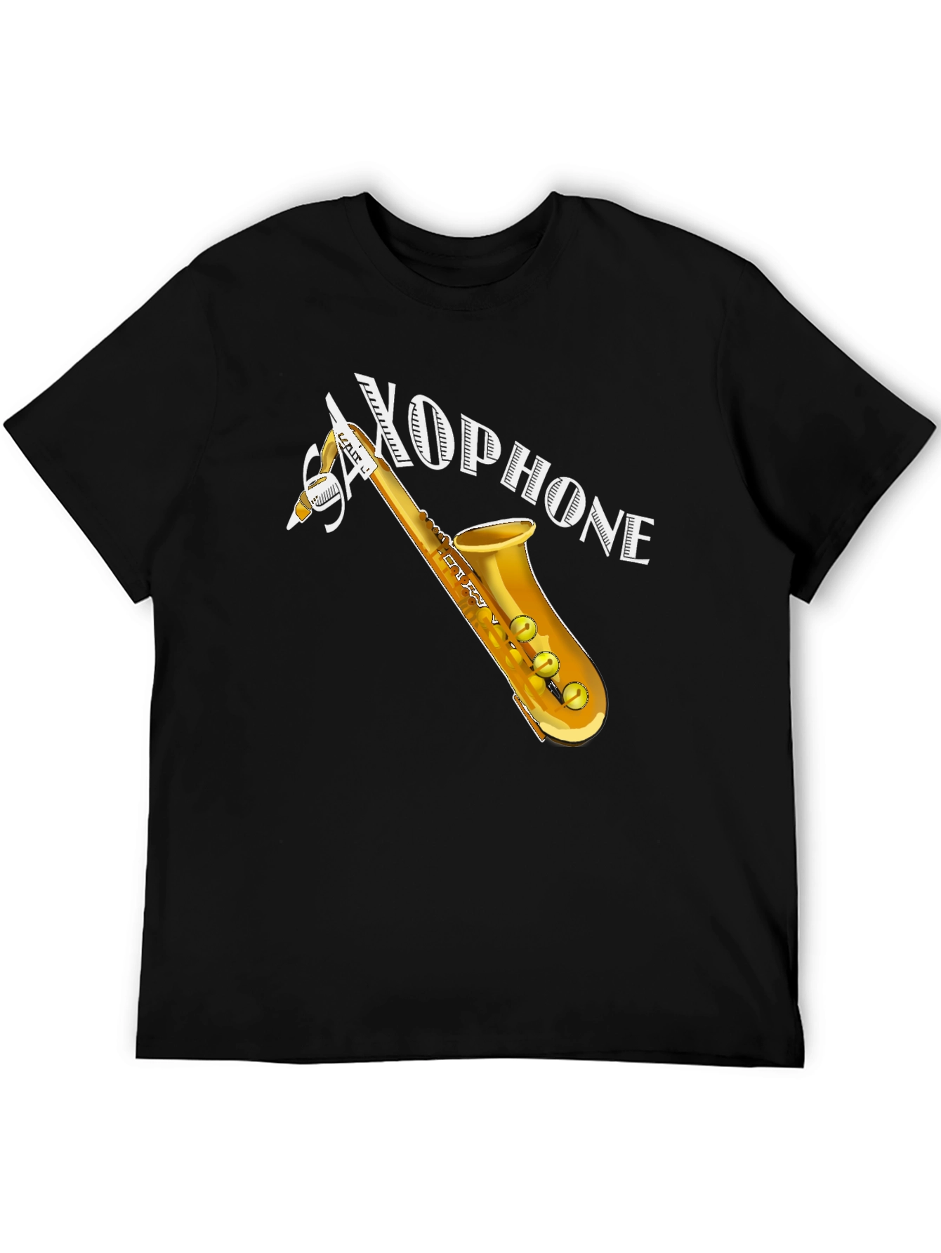 Saxophone Graphic T-Shirt - Musicians Apparel