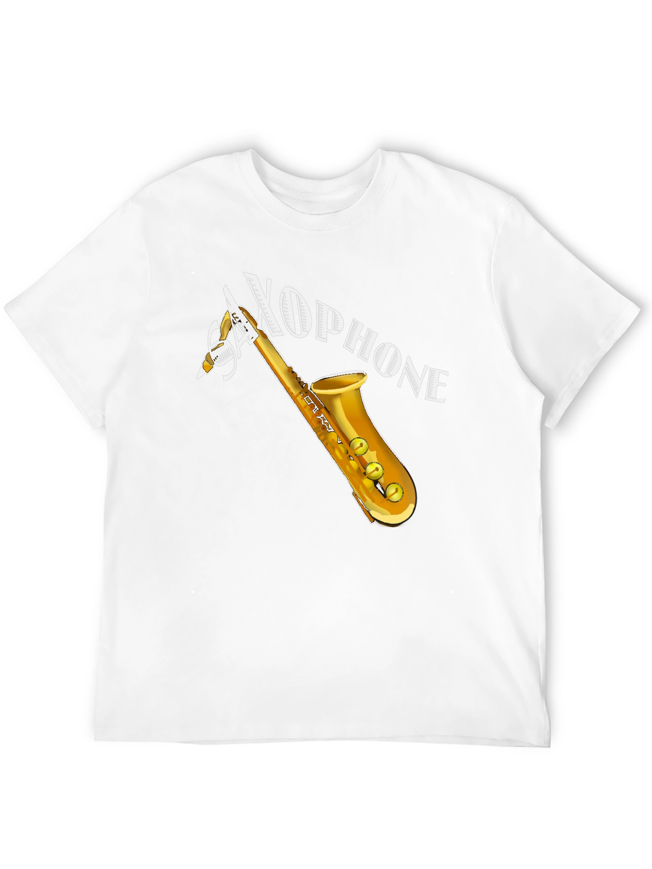Saxophone Graphic T-Shirt - Musicians Apparel