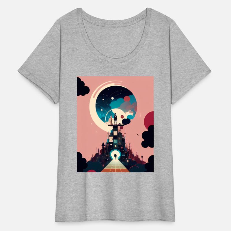 Hooded Mystery Night Sky Spectacle Over Cityscape