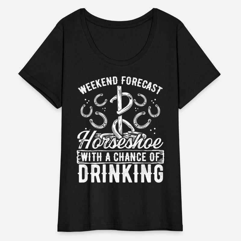 Horseshoe Pitching Drinking Beer Tosser